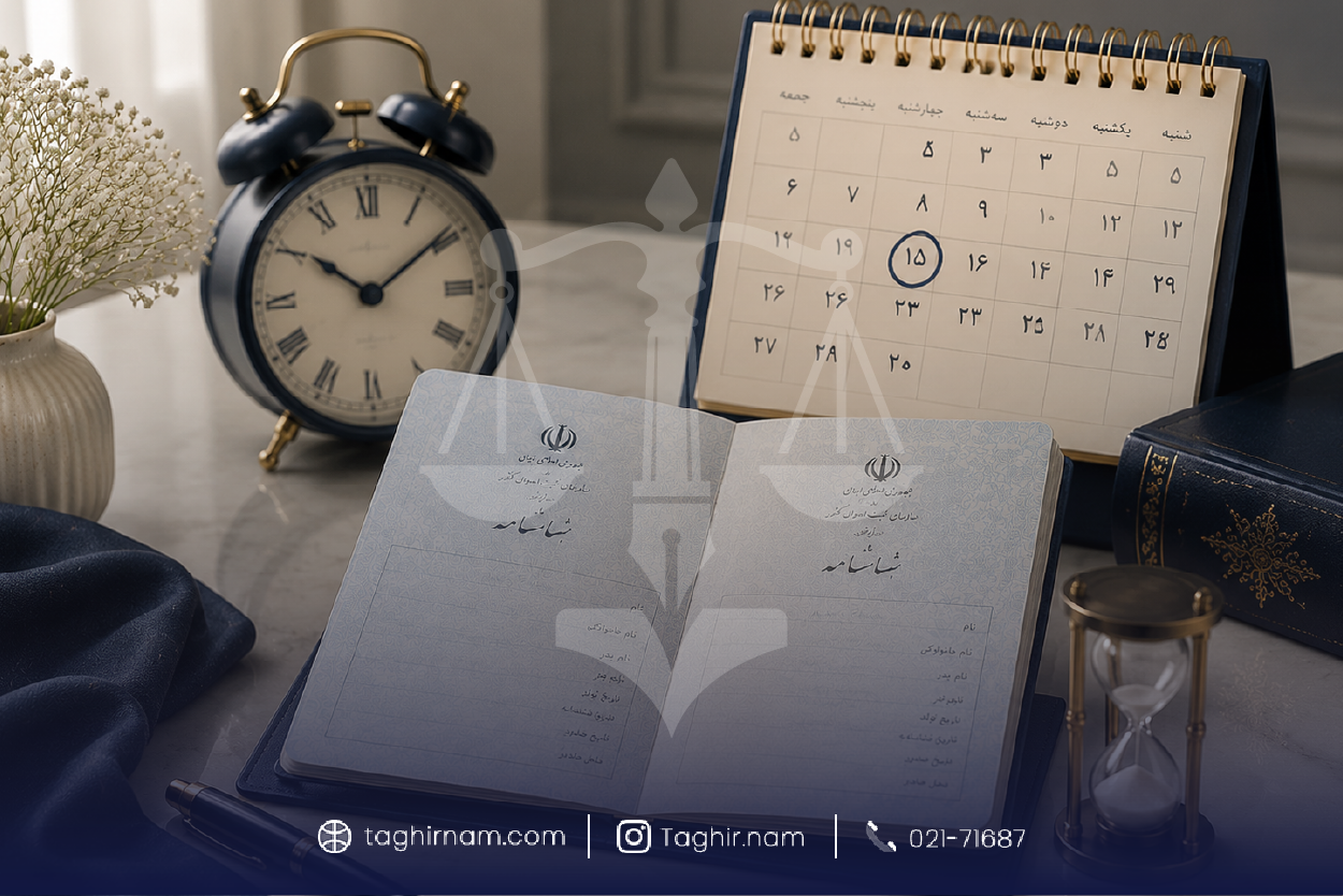 هزینه تغییر نام مادر در شناسنامه فرزند