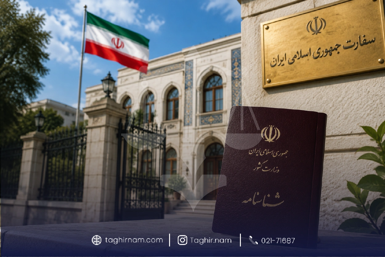 تغییر نام در سفارت ایران چگونه انجام می‌شود؟