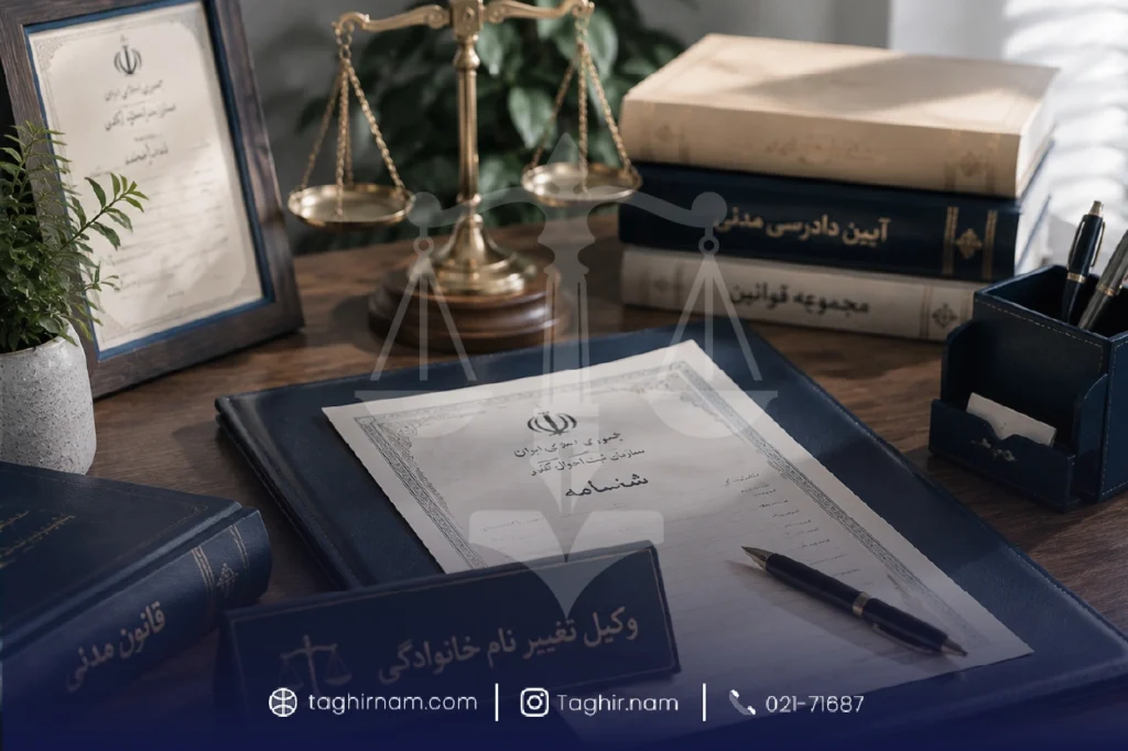 شرایط تغییر نام خانوادگی بدون رضایت پدر