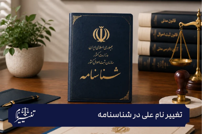 تغییر نام علی در شناسنامه