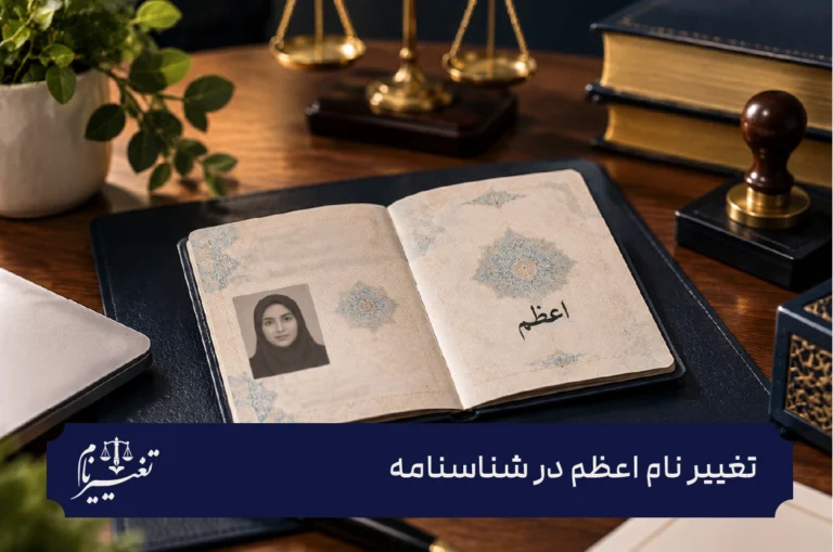 تغییر نام اعظم در شناسنامه