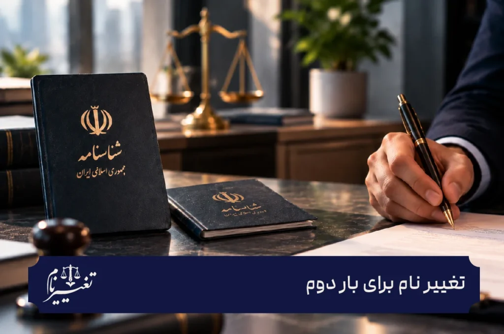 تغییر نام برای بار دوم