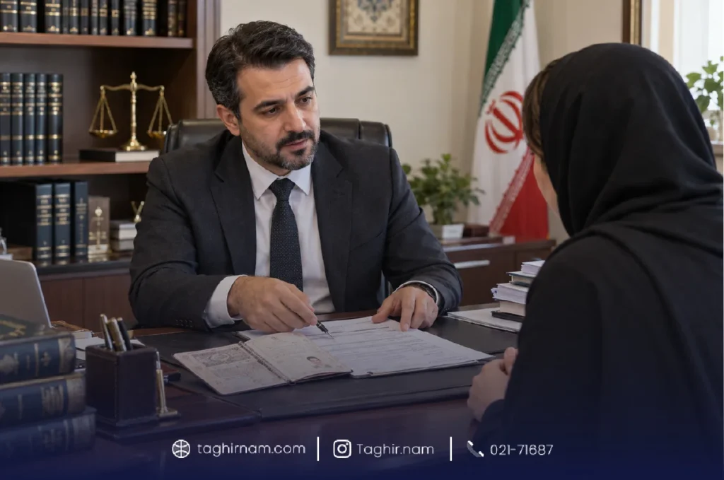 تغییر نام با وکیل
